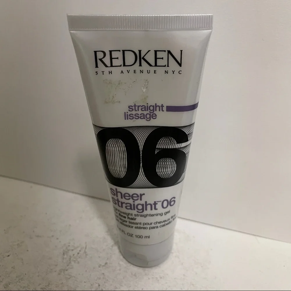 Redken Straight Lissage Sheer Straight 06 Straightening Gel 3.4 oz